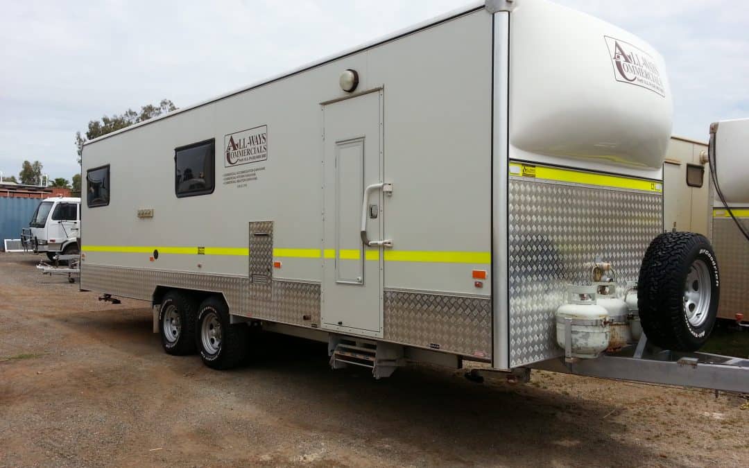 Combination Caravan – More Flexible Than Donga Accommodation