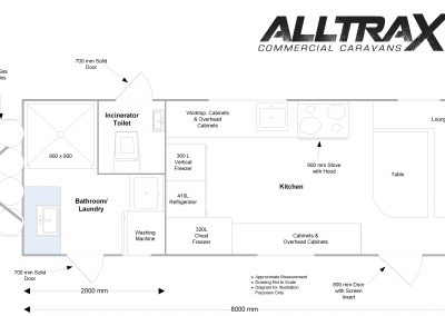 Combination Caravan Layout